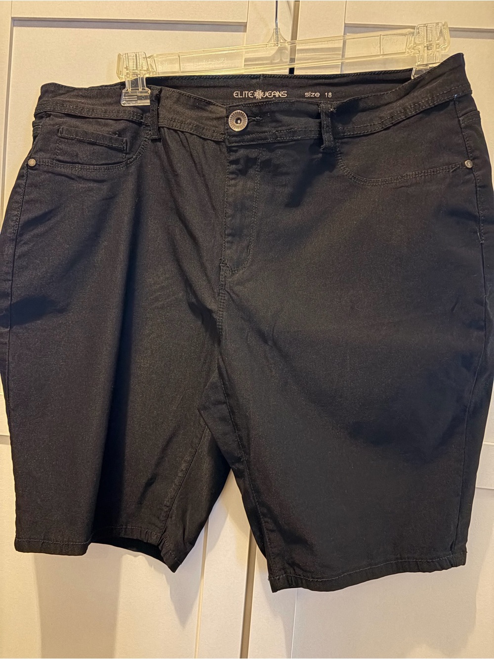 Women’s Black Casual Shorts